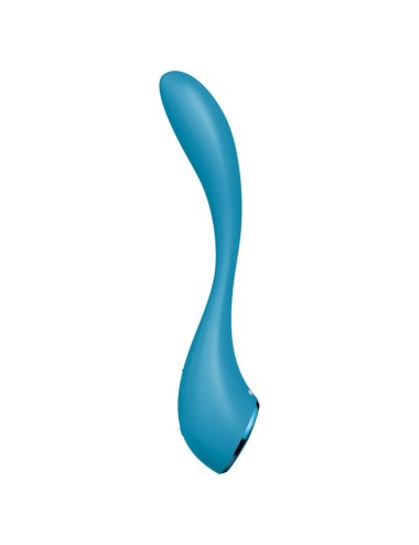 SATISFYER G-SPOT FLEX 5 MULTI VIBRATOR - BLUE