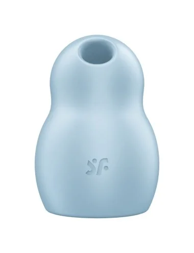 SATISFYER PRO TO GO 1 DOUBLE AIR PULSE STIMULATOR & VIBRATOR - BLUE