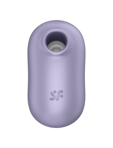 SATISFYER PRO TO GO 2 DOUBLE AIR PULSE STIMULATOR & VIBRATOR - VIOLET