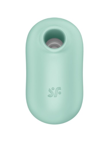 SATISFYER PRO TO GO 2 DOUBLE AIR PULSE STIMULATOR & VIBRATOR - BEIGE
