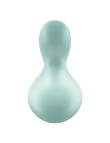 SATISFYER VIVA LA VULVA 3 LAY-ON VIBRATOR - GREEN