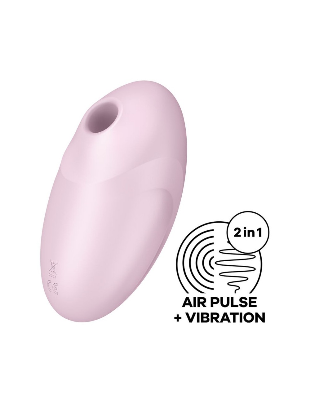 SATISFYER VULVA LOVER 3 AIR PULSE STIMULATOR & VIBRATOR - PINK SATISFYER VULVA LOVER 3 AIR PULSE STIMULATOR & VIBRATOR - PINK