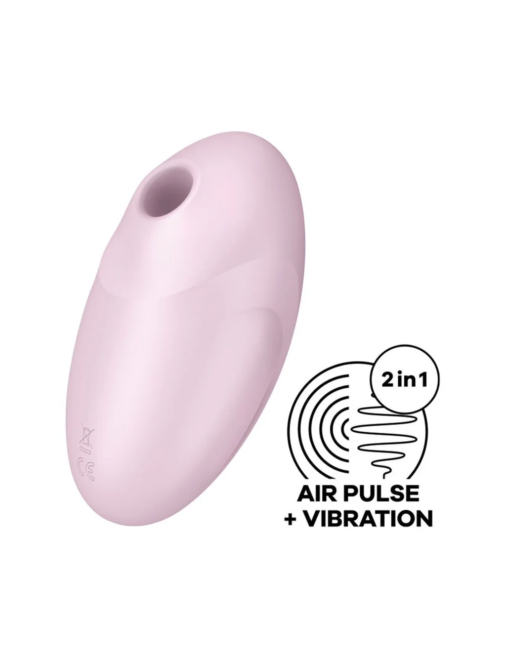 SATISFYER VULVA LOVER 3 AIR PULSE STIMULATOR & VIBRATOR - PINK SATISFYER VULVA LOVER 3 AIR PULSE STIMULATOR & VIBRATOR - PINK