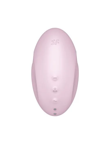SATISFYER VULVA LOVER 3 AIR PULSE STIMULATOR & VIBRATOR - PINK