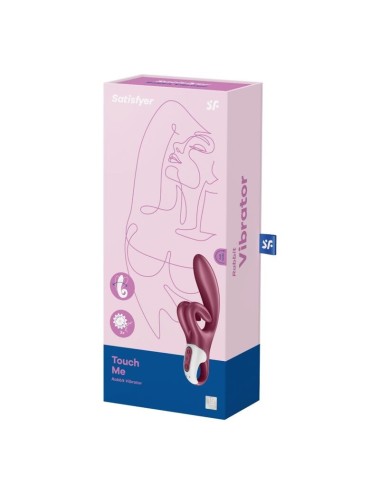 SATISFYER TOUCH ME RABBIT VIBRATION - RED