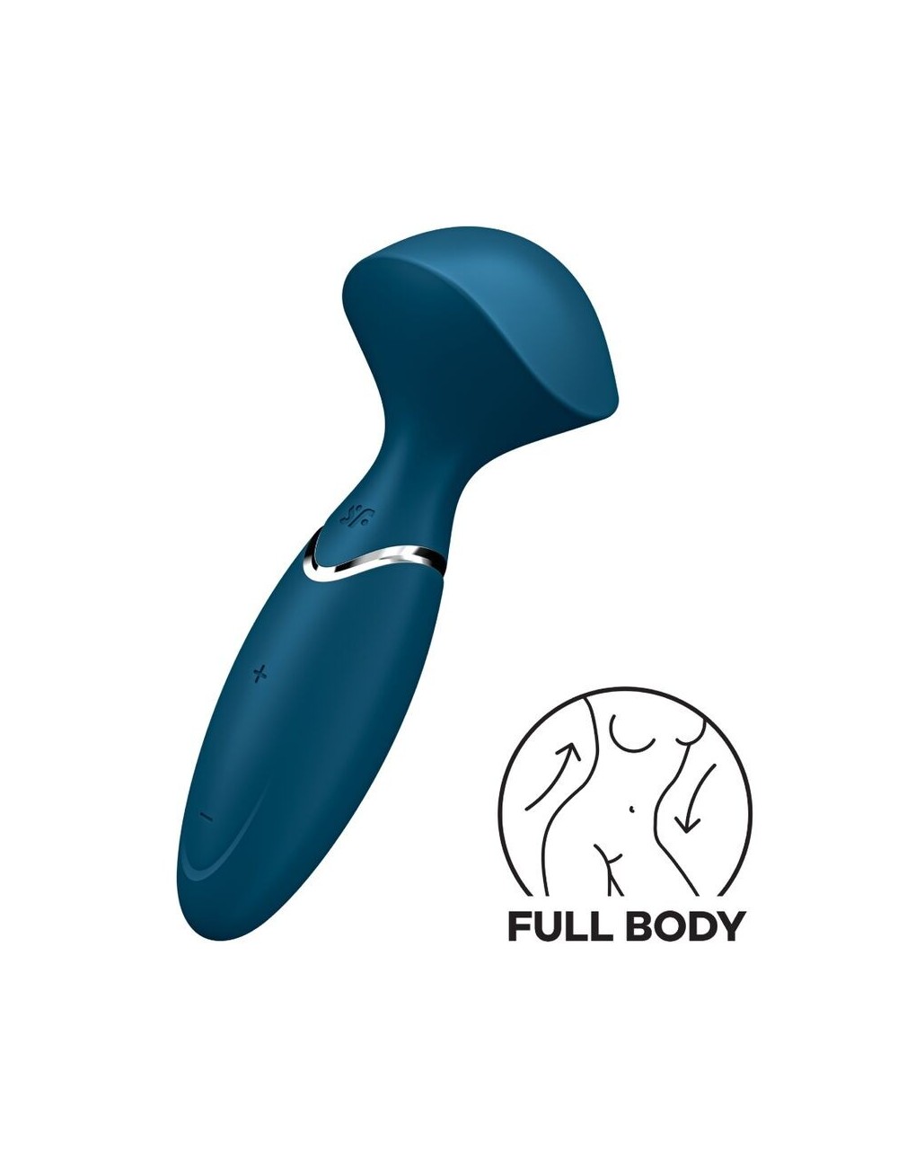 SATISFYER MINI WOND-ER - BLUE SATISFYER MINI WOND-ER - BLUE