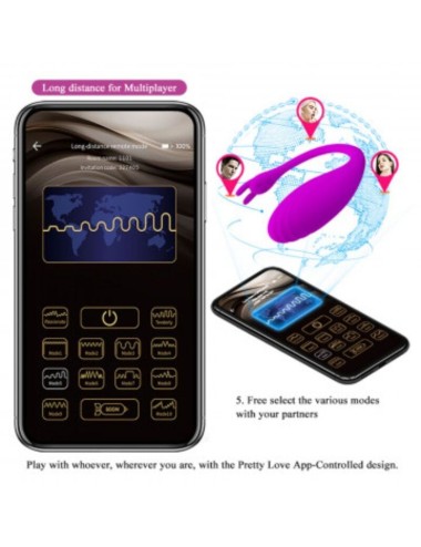 PRETTY LOVE CATALINA MASSAGER FREE APP - PURPLE