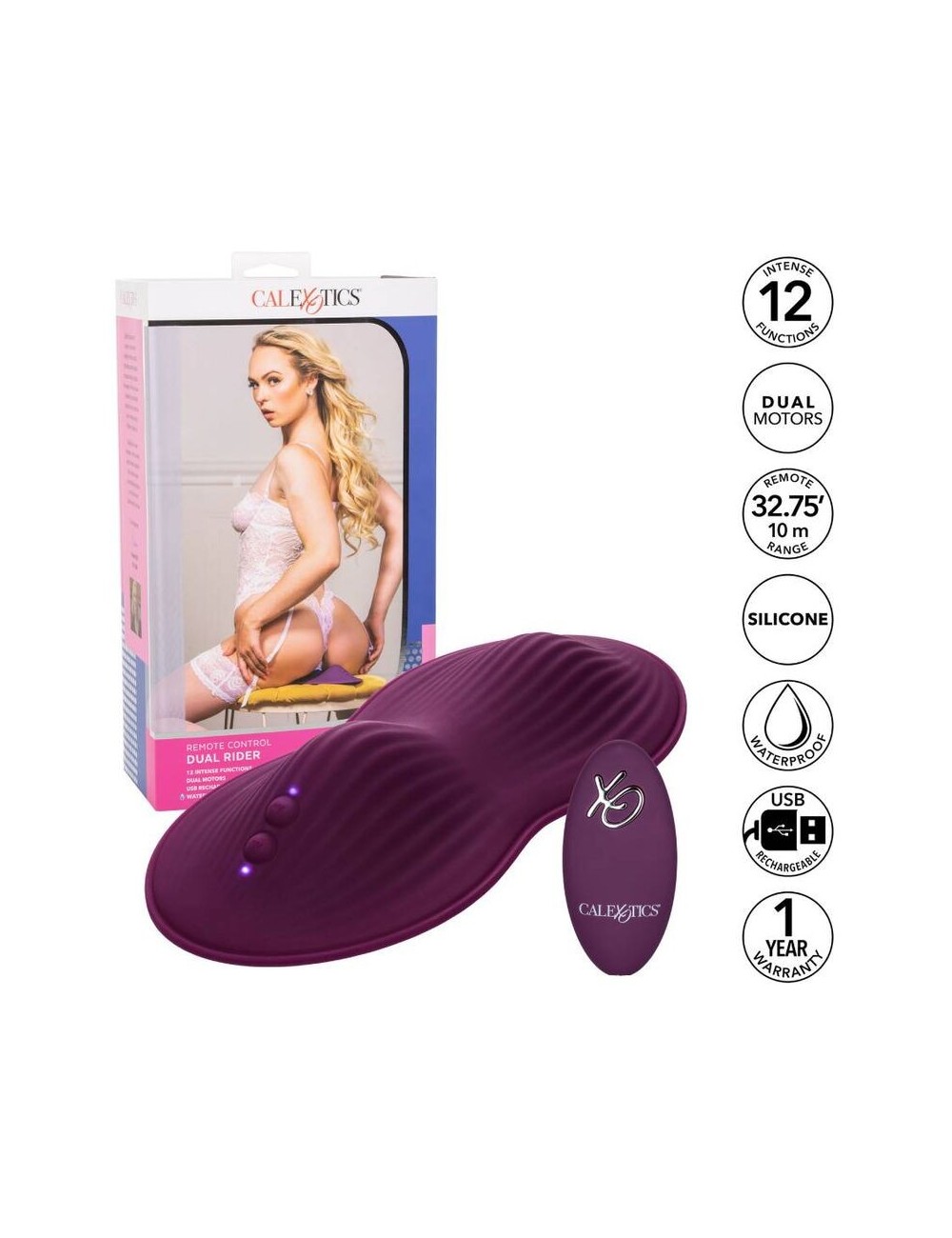 CALIFORNIA EXOTICS REMOTE CONTROL DUAL RIDER CALIFORNIA EXOTICS REMOTE CONTROL DUAL RIDER
