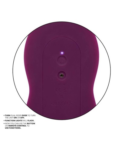 CALIFORNIA EXOTICS REMOTE CONTROL DUAL RIDER