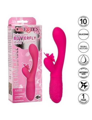 CALIFORNIA EXOTICS BUTTERFLY KISS FLUTTER PINK