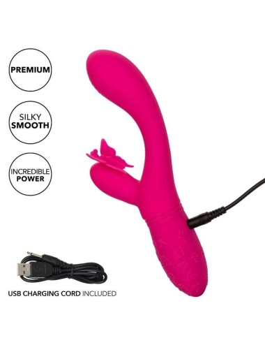 CALIFORNIA EXOTICS BUTTERFLY KISS FLUTTER PINK