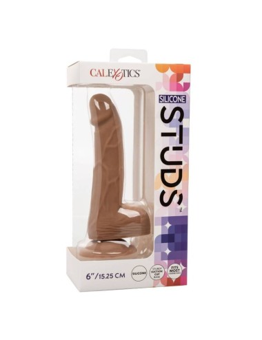 CALIFORNIA EXOTICS SILICONE STUDS 15,24 CM BROWN