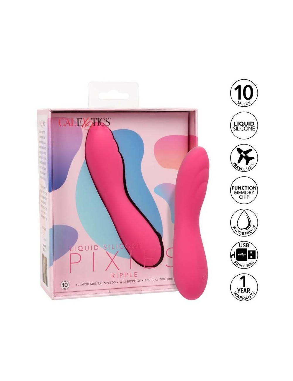 CALIFORNIA EXOTICS PIXIES RIPPLE PINK