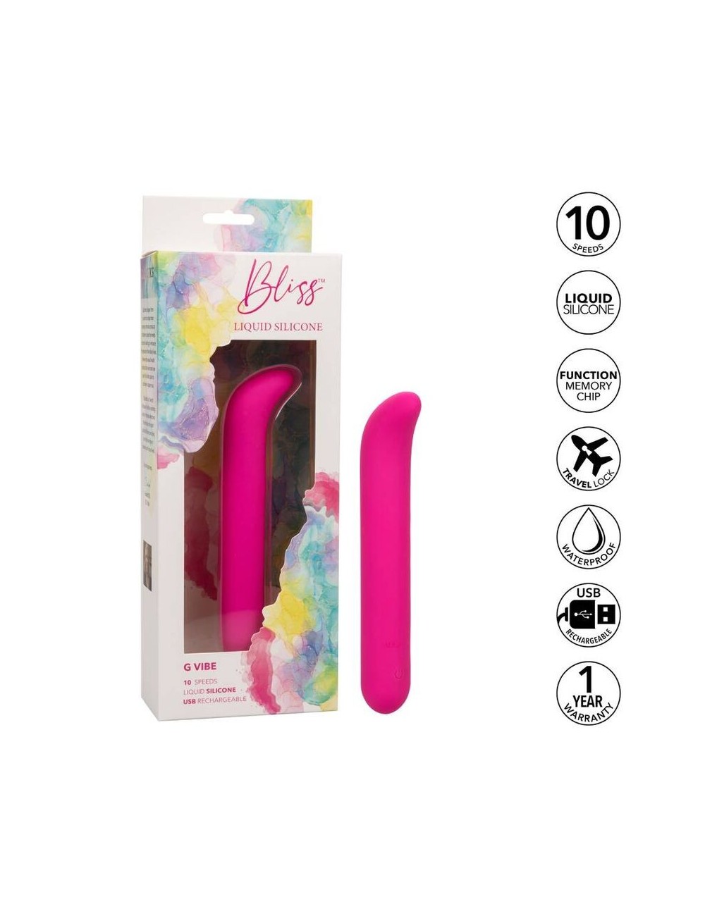 CALIFORNIA EXOTICS BLISS G VIBE PINK