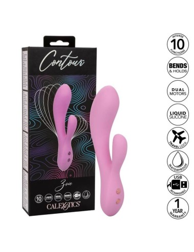 CALIFORNIA EXOTICS CONTOUR ZOIE PINK