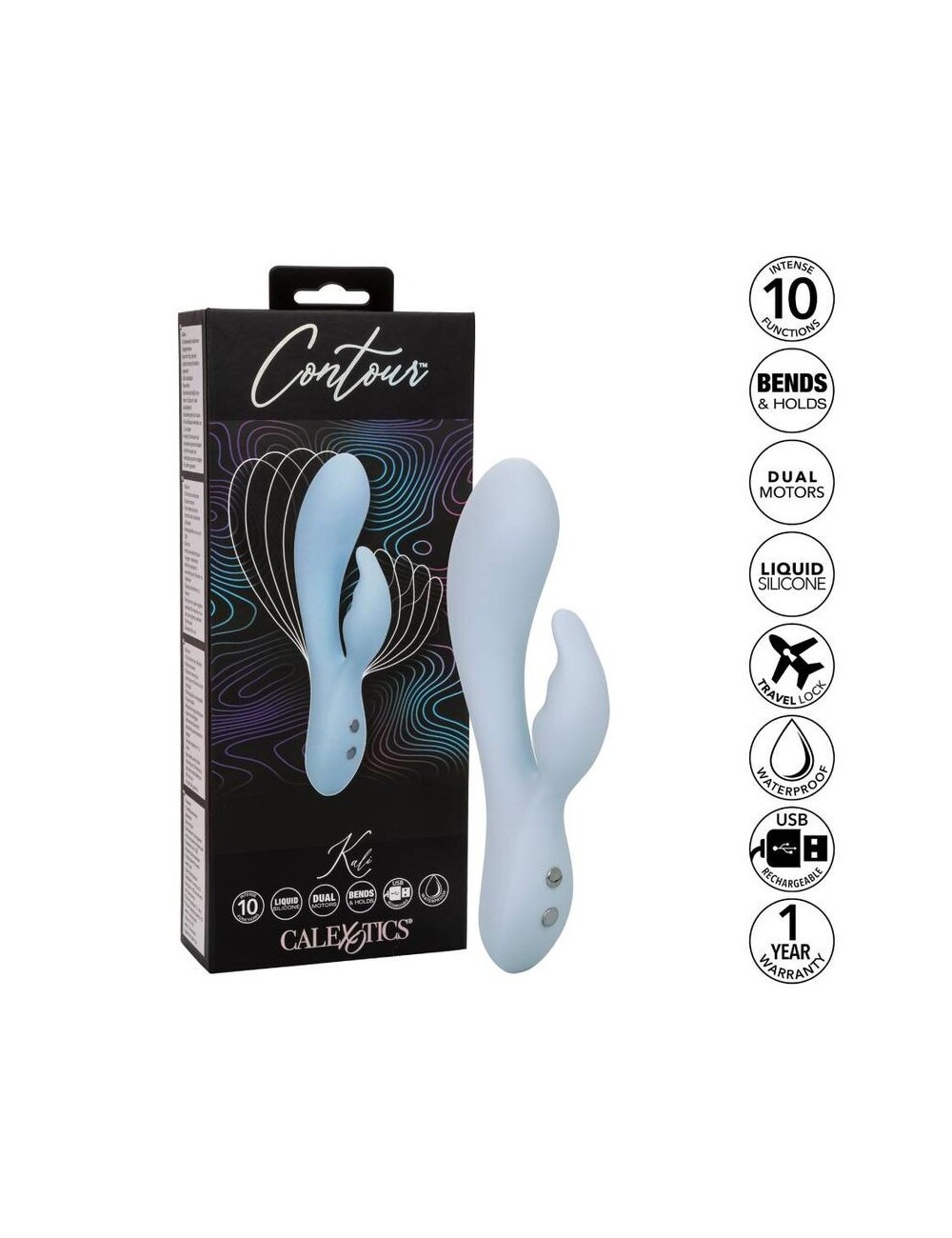 CALIFORNIA EXOTICS CONTOUR KALI BLUE