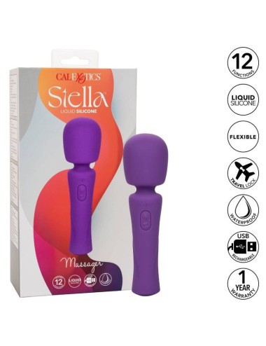 CALIFORNIA EXOTICS STELLA MASSAGER VIOLET