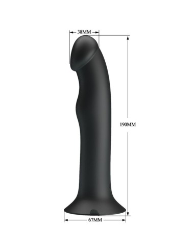 PRETTY LOVE - MURRAY VIBRATOR AND STIMULATOR BLACK