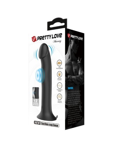 PRETTY LOVE - MURRAY VIBRATOR AND STIMULATOR BLACK