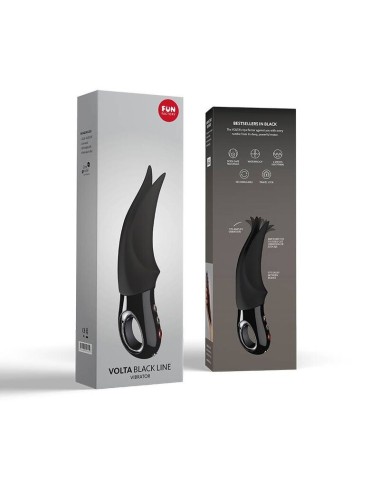 FUN FACTORY - VOLTA CLITORAL VIBRATOR BLACK LINE