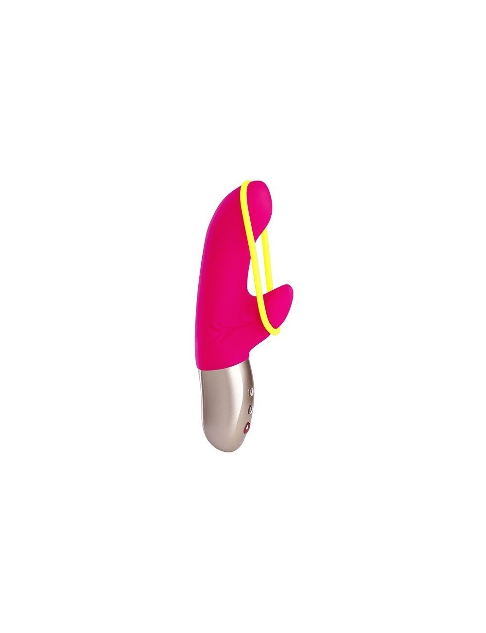 FUN FACTORY - AMORINO MINI VIBRATOR PINK & NEON YELLOW