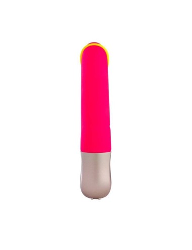 FUN FACTORY - AMORINO MINI VIBRATOR PINK & NEON YELLOW