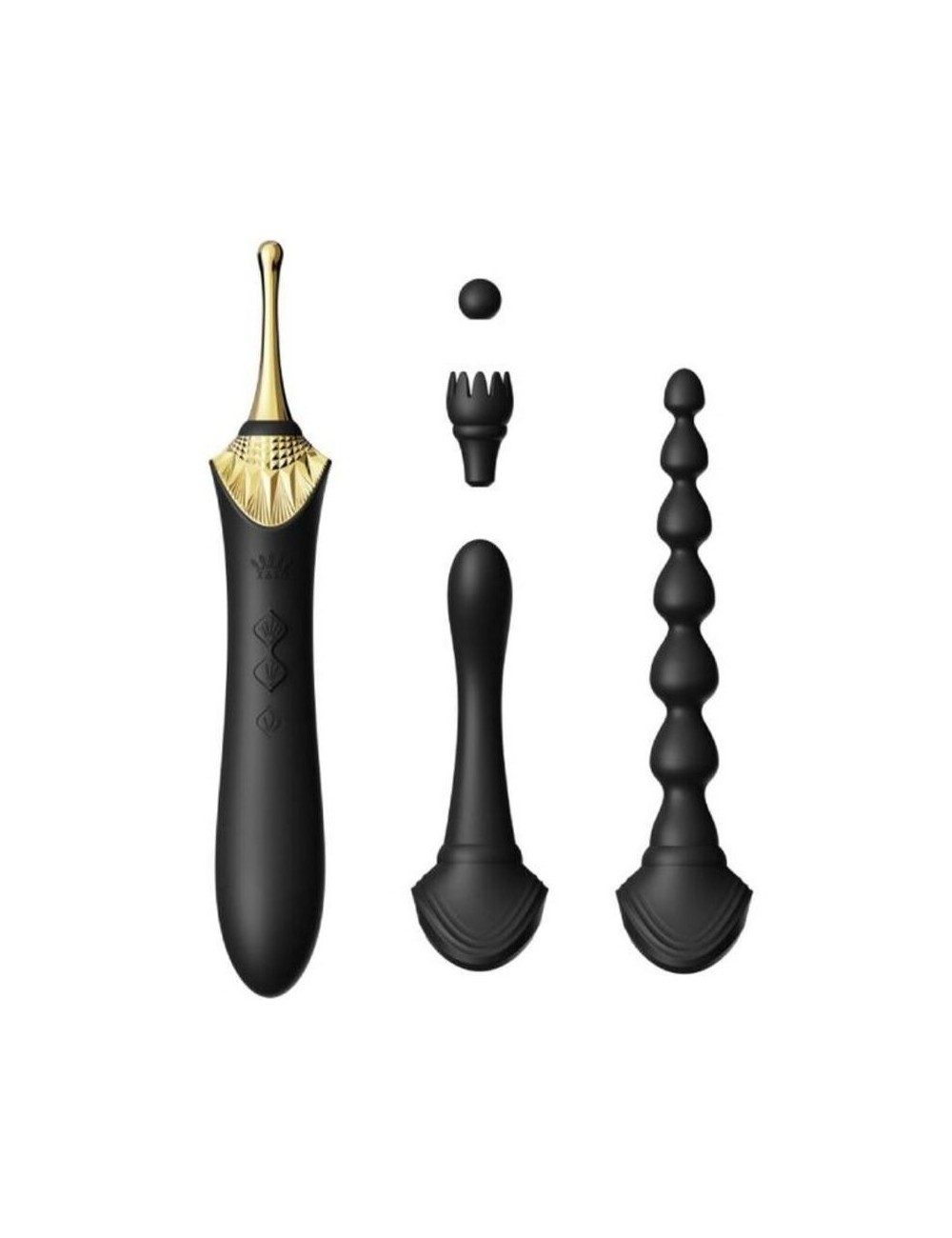 ZALO - BESS 2 CLITORAL MASSAGER BLACK ZALO - BESS 2 CLITORAL MASSAGER BLACK