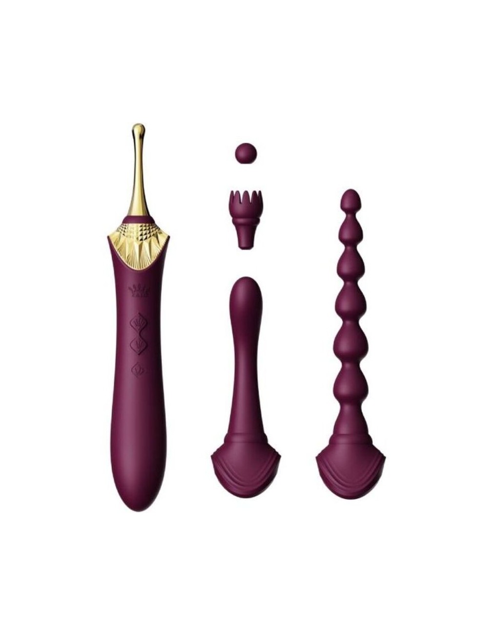 ZALO - BESS 2 CLITORAL MASSAGER PURPLE ZALO - BESS 2 CLITORAL MASSAGER PURPLE