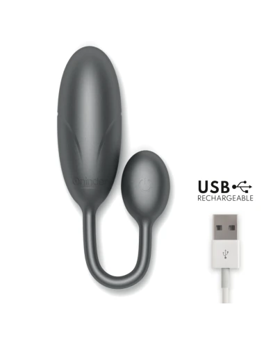 ONINDER - DENVER VIBRATING EGG BLACK 7 X 2.7 CM FREE APP