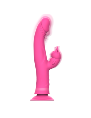 INTENSE - JULIO VIBRATOR RABBIT SILICONE PINK