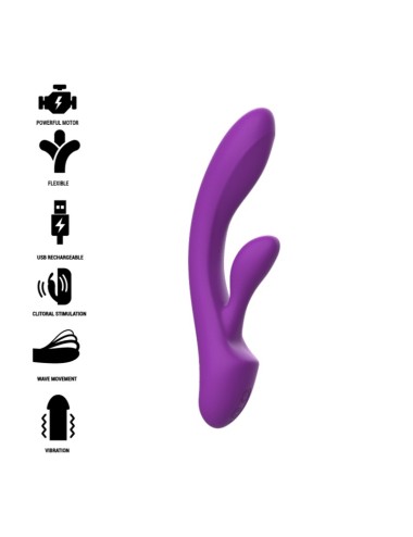 INTENSE - LUIGI VIBRATOR RABBIT SILICONE PURPLE