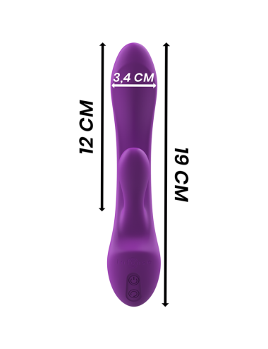 INTENSE - LUIGI VIBRATOR RABBIT SILICONE PURPLE