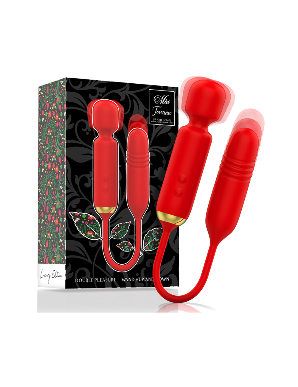 MIA - TOSCANA DOUBLE PLEASURE WAND + UP AND DOWN MIA - TOSCANA DOUBLE PLEASURE WAND + UP AND DOWN