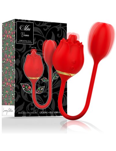 MIA - VIENNA DOUBLE PLEASURE LICKING + VIBRATING EGG