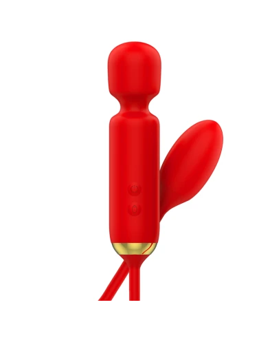 MIA - TOSCANA DOUBLE PLEASURE WAND + VIBRATING EGG