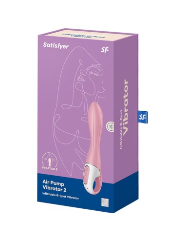 SATISFYER - AIR PUMP VIBRATOR 2 ANCIENT PINK
