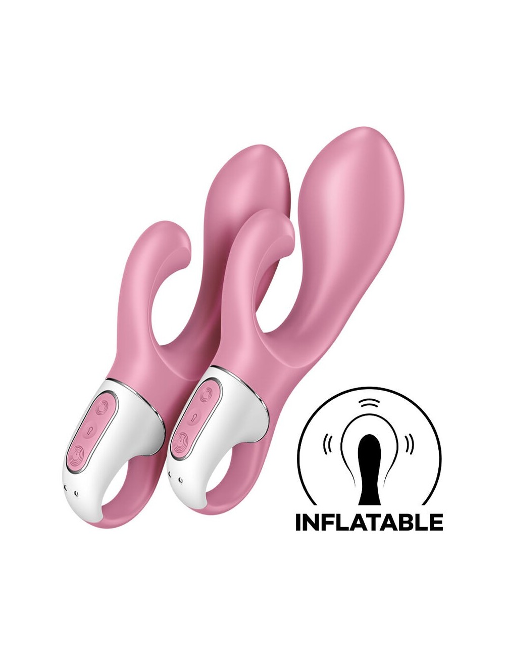 SATISFYER - AIR PUMP BUNNY 2 ANCIENT PINK SATISFYER - AIR PUMP BUNNY 2 ANCIENT PINK