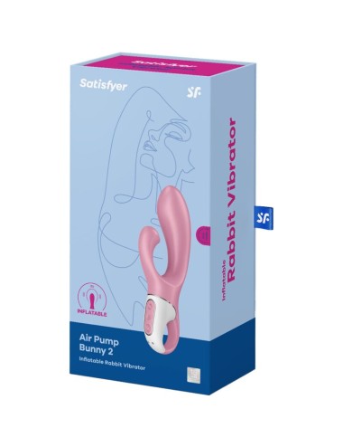 SATISFYER - AIR PUMP BUNNY 2 ANCIENT PINK