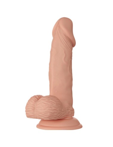 BEAUTIFUL ENCOUNTER ZEBULON REALISTIC AND FLEXIBLE DILDO 19,4 CM - FLESH