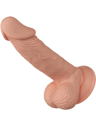 BEAUTIFUL ENCOUNTER ZEBULON REALISTIC AND FLEXIBLE DILDO 19,4 CM - FLESH
