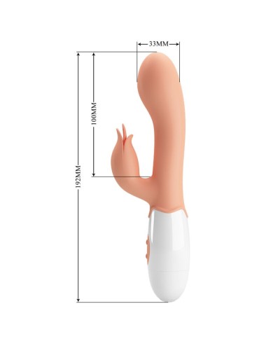 PRETTY LOVE - BLOODY MARY VIBRATOR WITH STIMULATOR