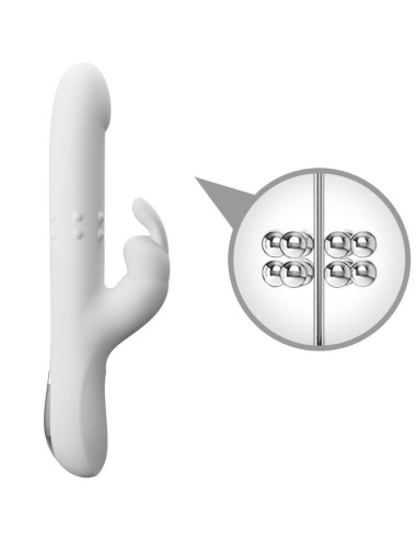PRETTY LOVE - REESE ROTATING VIBRATOR SILVER