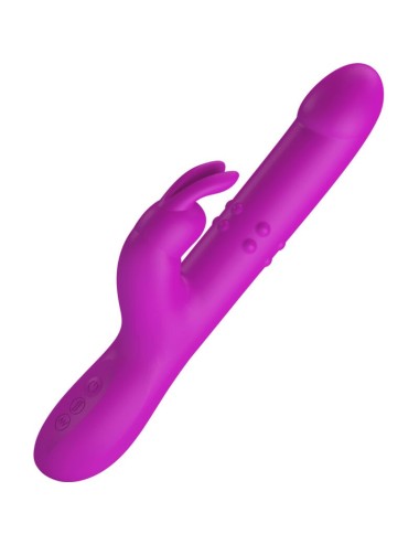 PRETTY LOVE - REESE ROTATING VIBRATOR PURPLE