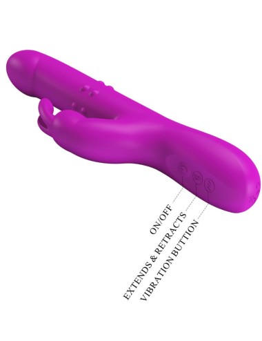 PRETTY LOVE - REESE ROTATING VIBRATOR PURPLE