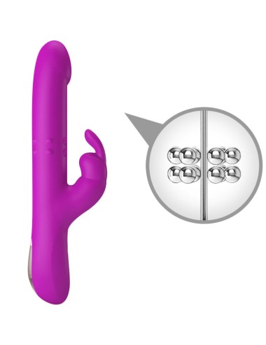 PRETTY LOVE - REESE ROTATING VIBRATOR PURPLE