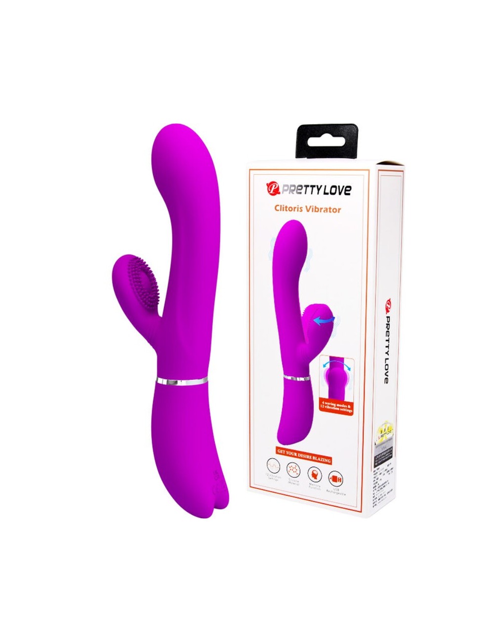 PRETTY LOVE - CLITORIS VIBRATOR