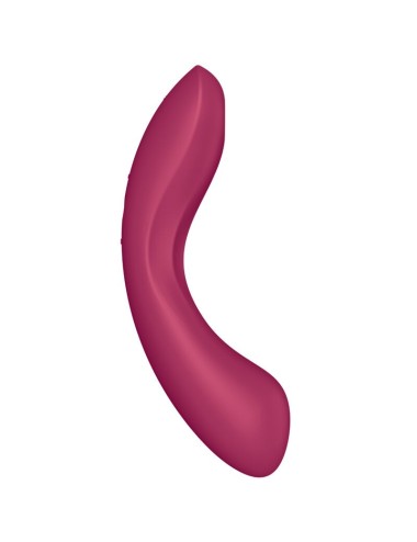 SATISFYER - CURVE TRINITY 1 AIR PULSE VIBRATION RED