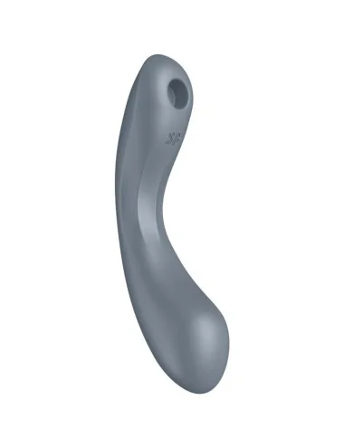 SATISFYER - CURVE TRINITY 1 AIR PULSE VIBRATION GREY