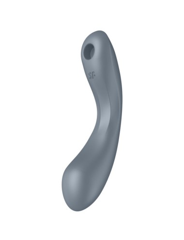 SATISFYER - CURVE TRINITY 1 AIR PULSE VIBRATION GREY