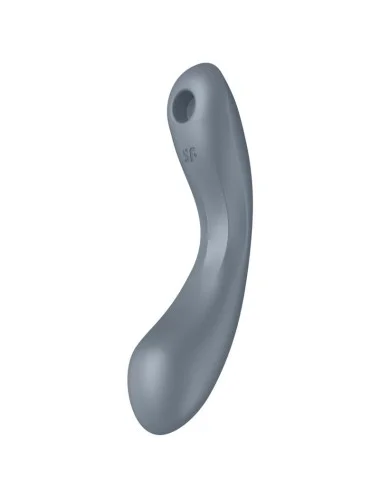 SATISFYER - CURVE TRINITY 1 AIR PULSE VIBRATION GREY